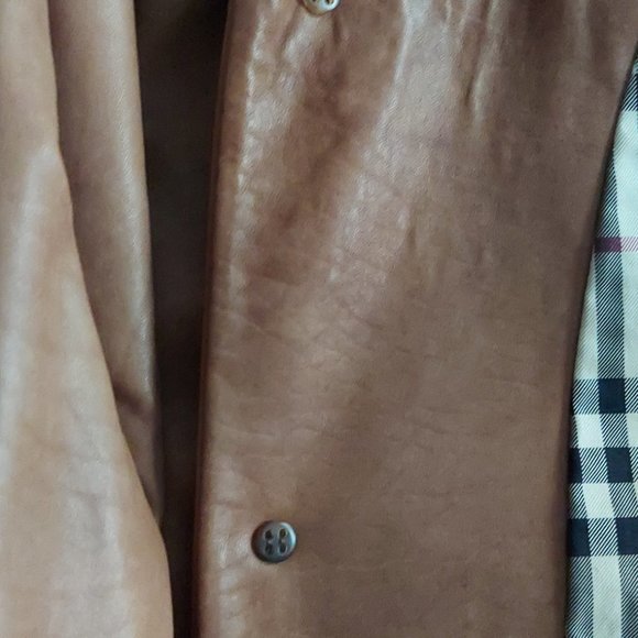 Burberry London Leather Coat - Picture 6 of 8